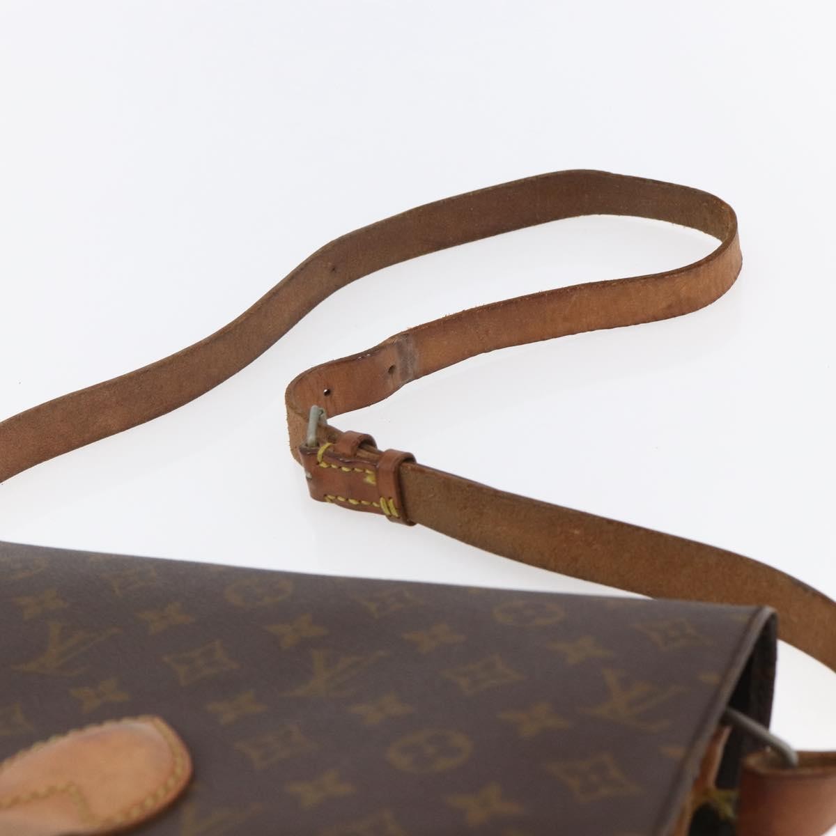 Louis Vuitton LOUIS VUITTON Monogram Cartouchiere GM Shoulder Bag Vintage M51252 Authentic 145229