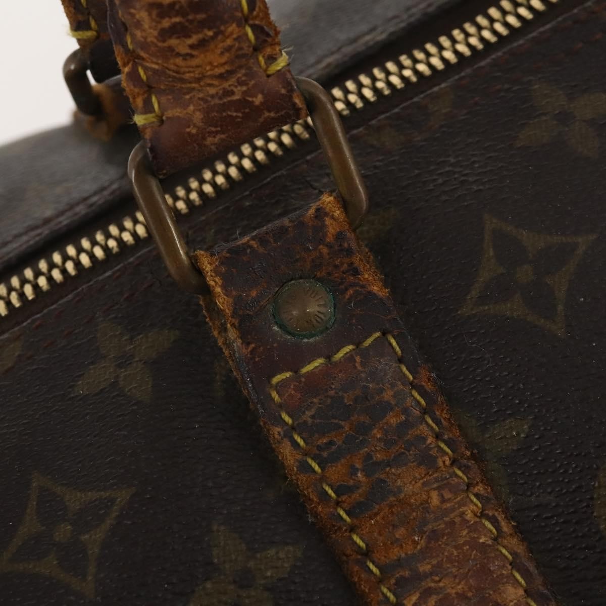 Louis Vuitton LOUIS VUITTON Monogram Keepall 60 Boston Bag M41422 LV Authentic 177829