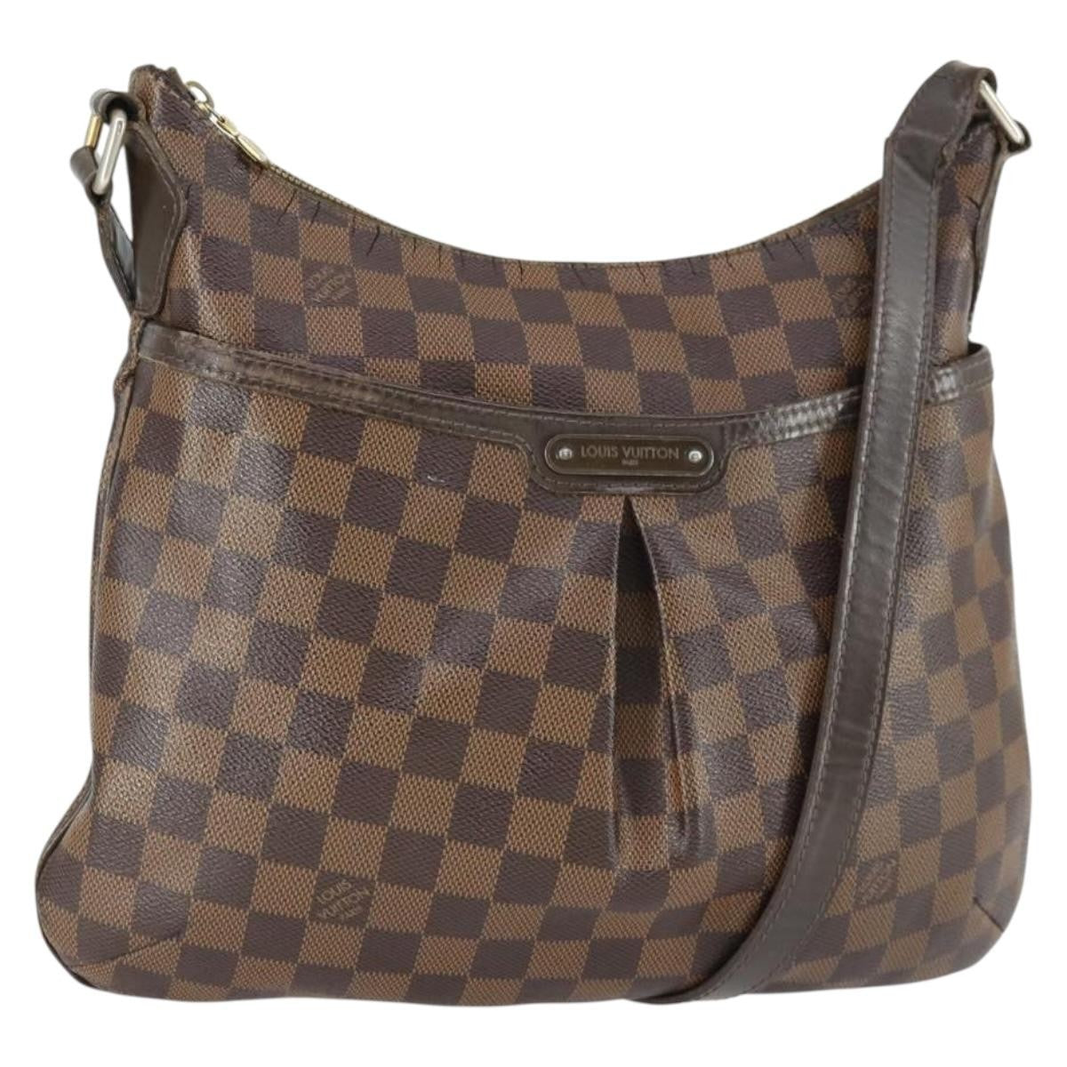 Louis Vuitton LOUIS VUITTON Damier Ebene Bloomsbury PM Shoulder Bag N42251 LV Authentic 169066