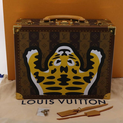 Louis Vuitton LOUIS VUITTON Monogram Stripe Cotteville 40 Trunk HUMAN MADE M20464 Authentic 48522S Bag