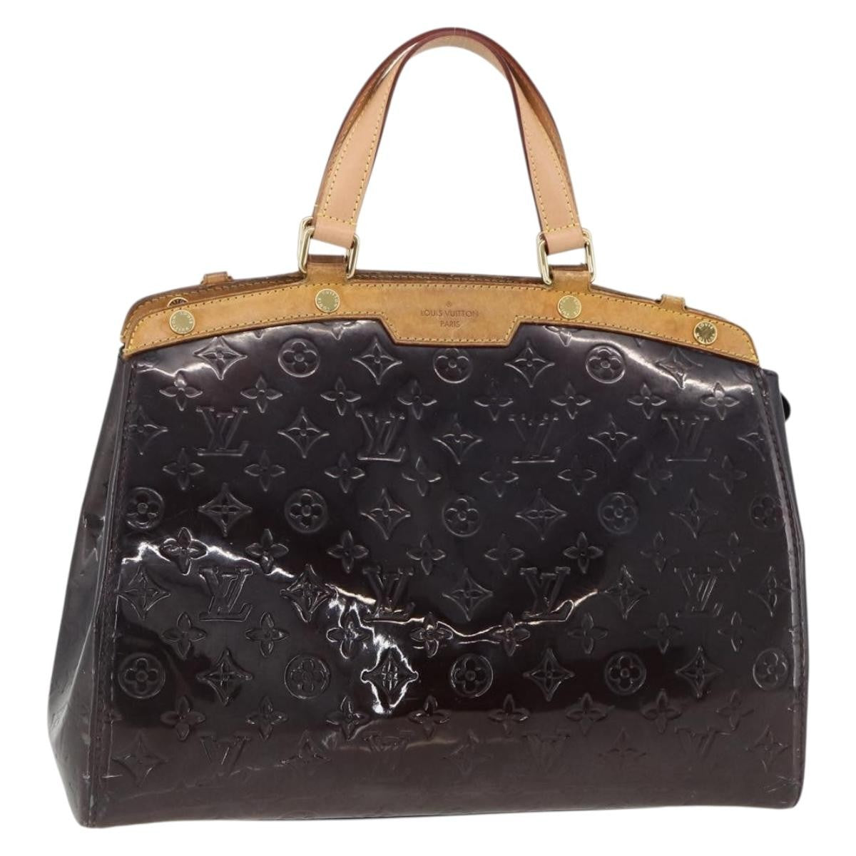 Louis Vuitton LOUIS VUITTON Monogram Vernis Blair GM Bag 2way Amarante M91616 LV Authentic BSZ597
