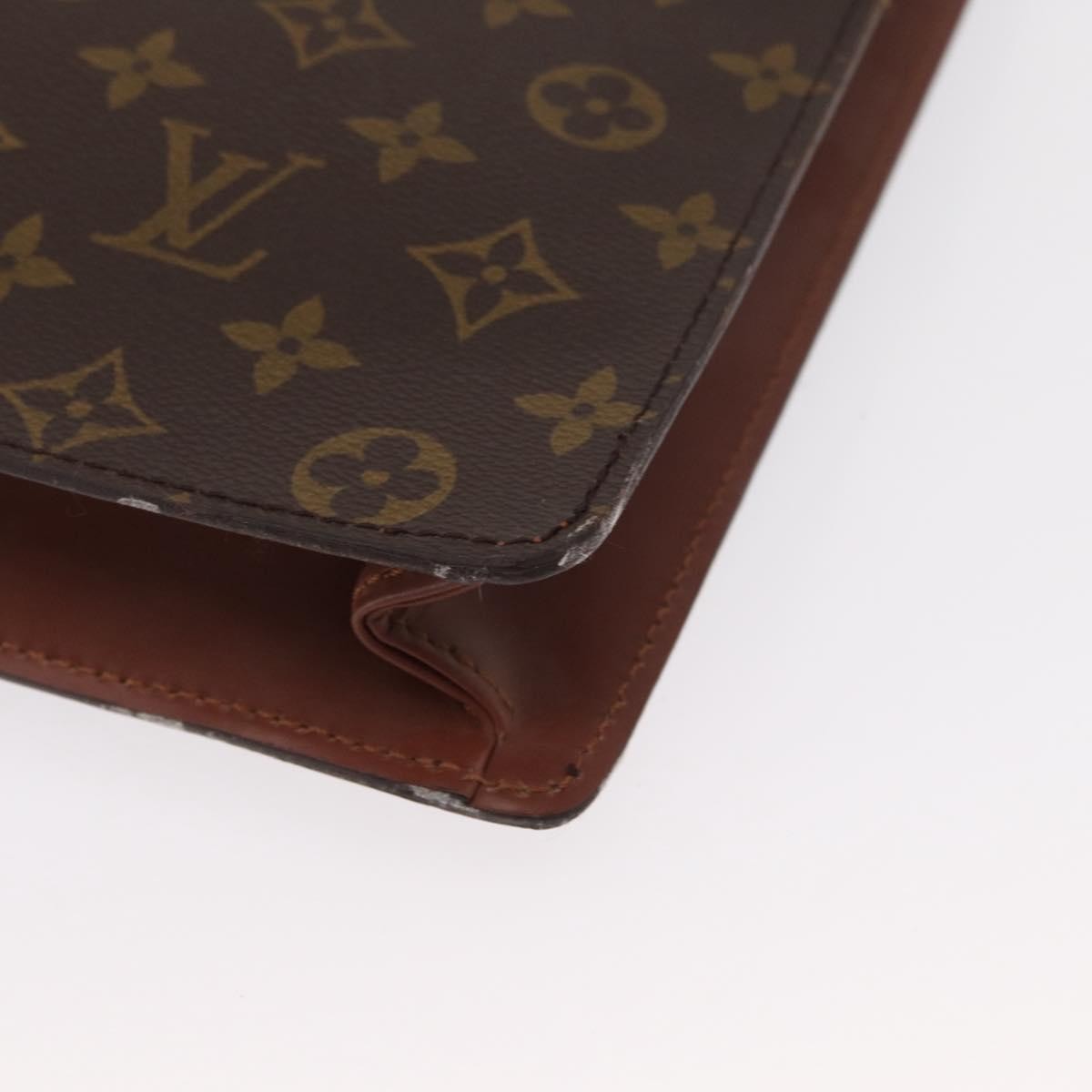 Louis Vuitton LOUIS VUITTON Monogram Porte Documents Bandouliere Bag M53338 LV Authentic 150924
