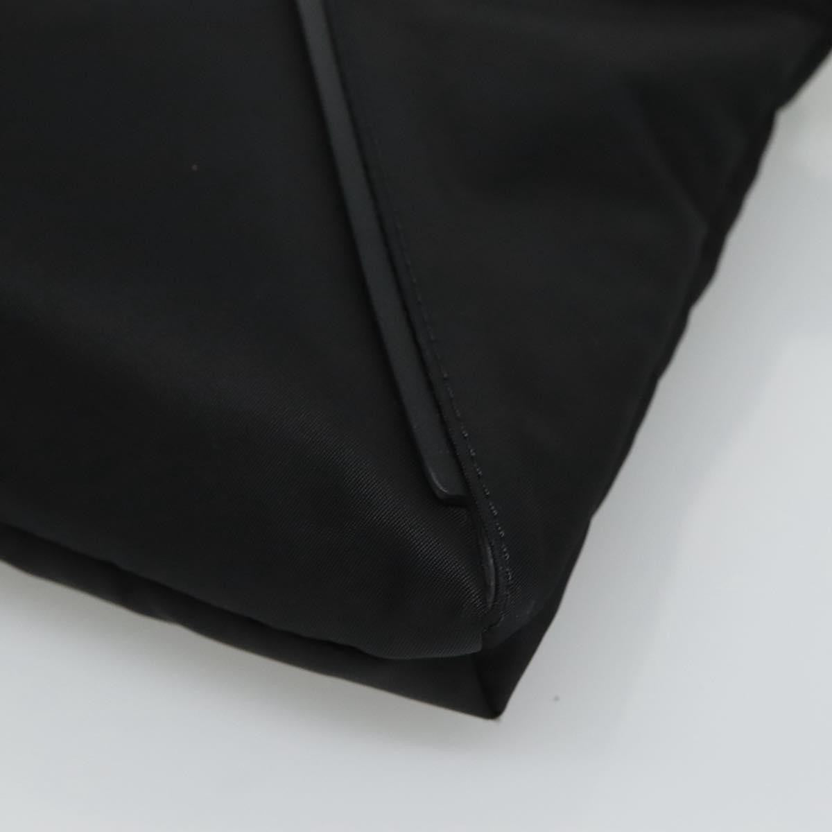 Givenchy GIVENCHY Shoulder Bag Nylon Black Silver Authentic bs23553
