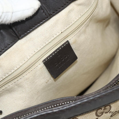 Gucci GUCCI GG Canvas Tote Bag Beige Gold 296835 Authentic 178263
