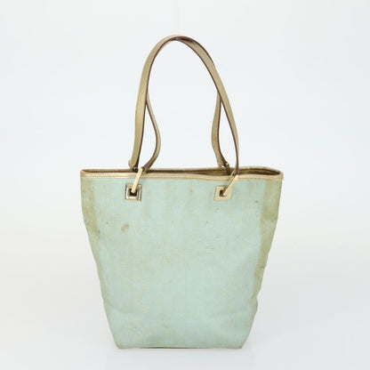 Gucci GUCCI GG Canvas Shoulder Bag 2 Set Baby Blue Beige Authentic 172063
