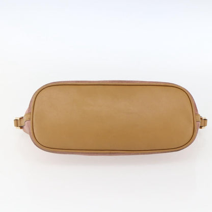 Gucci GUCCI Accessory Pouch Suede Pink Gold 039 1103 Authentic 173549 Bag