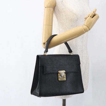 Fendi FENDI Hand Bag Leather Black Gold Authentic ka2601