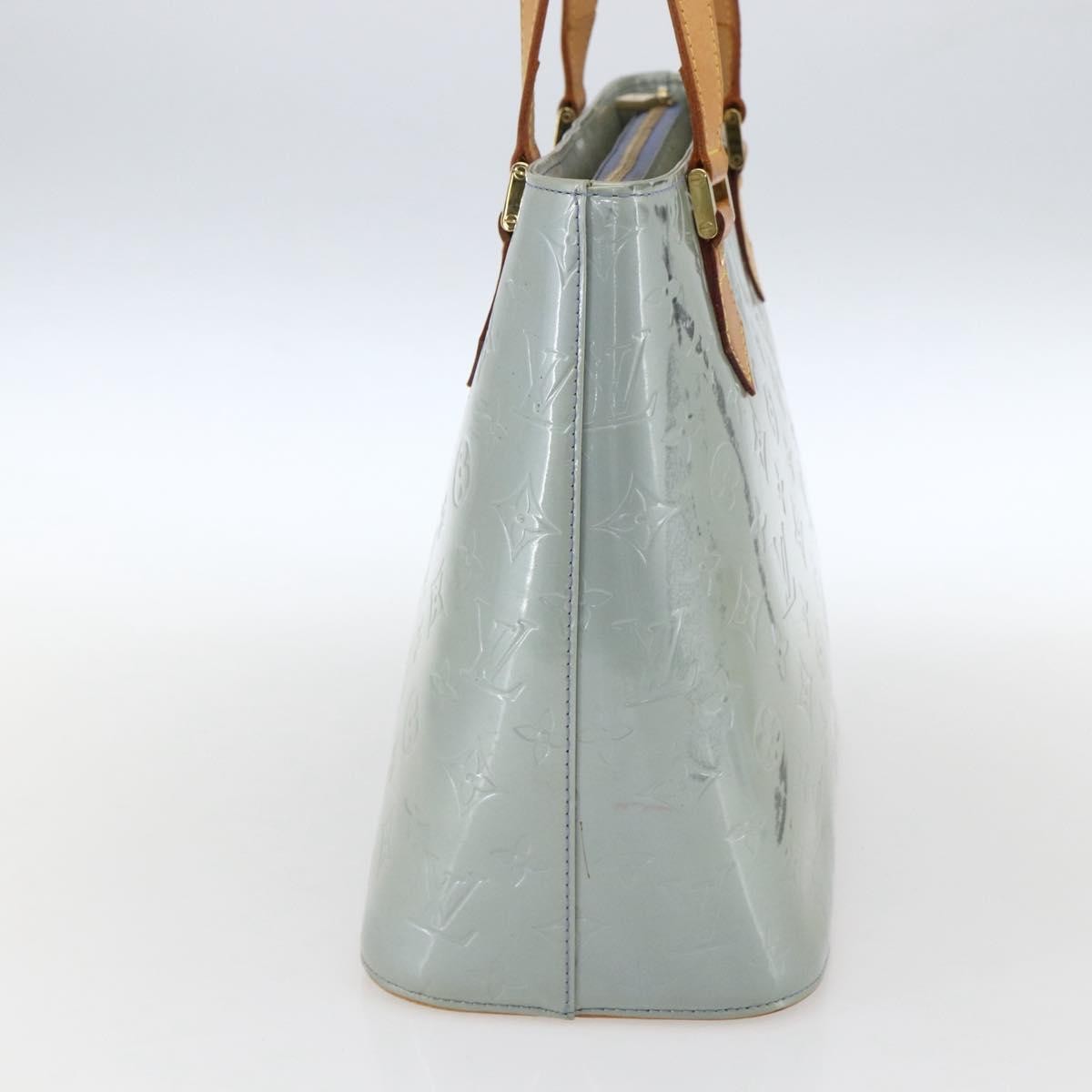 Louis Vuitton LOUIS VUITTON Monogram Vernis Houston Hand Bag Lavande M91218 LV Authentic gh1820