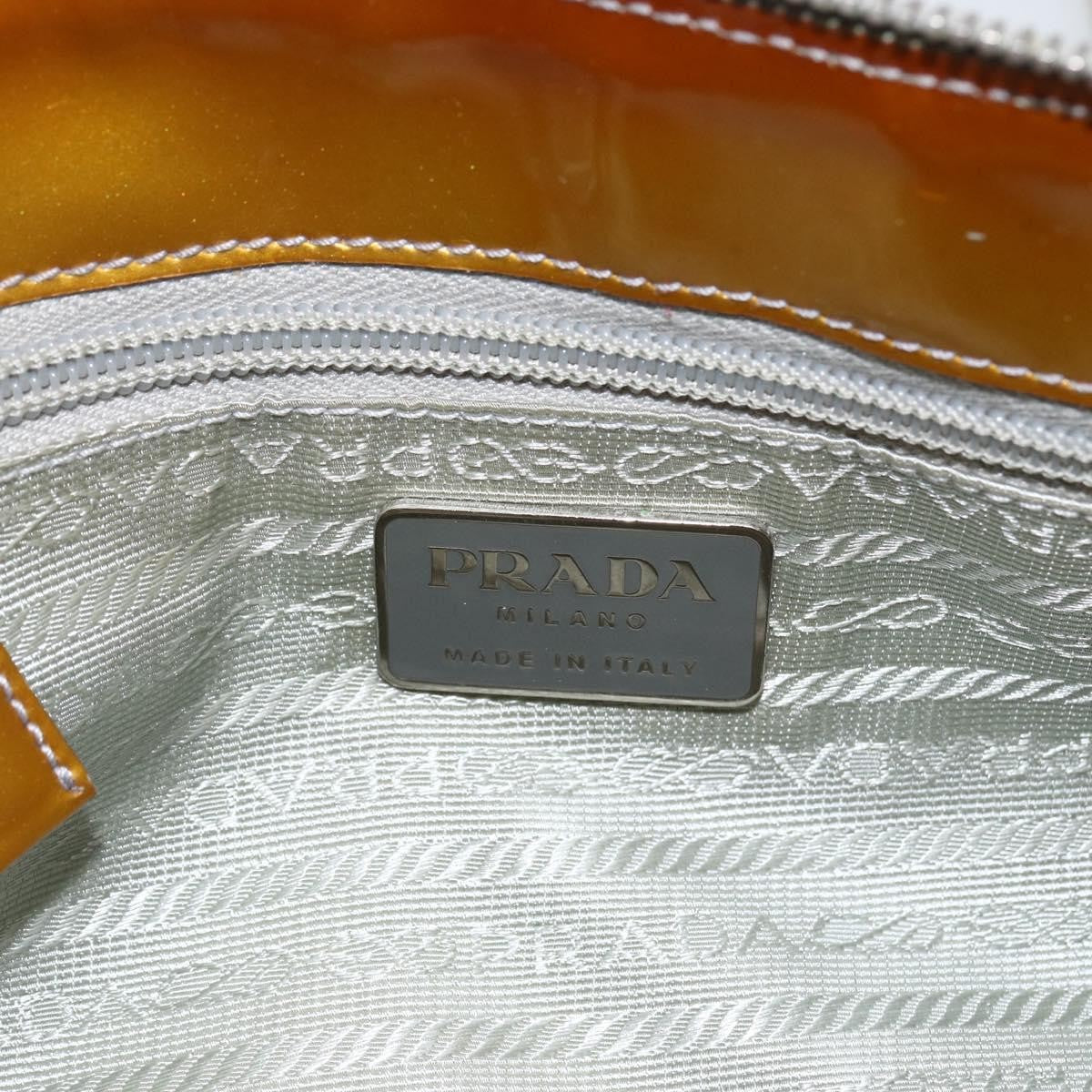 Prada PRADA Tote Bag Nylon Light Blue Silver Authentic 170632