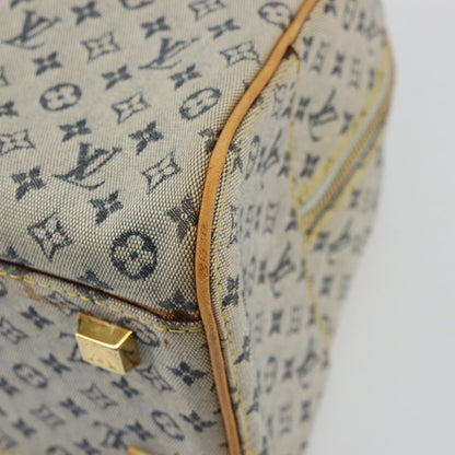 Louis Vuitton LOUIS VUITTON Monogram Mini Marie Hand Bag Blue M92003 LV Authentic ep14206