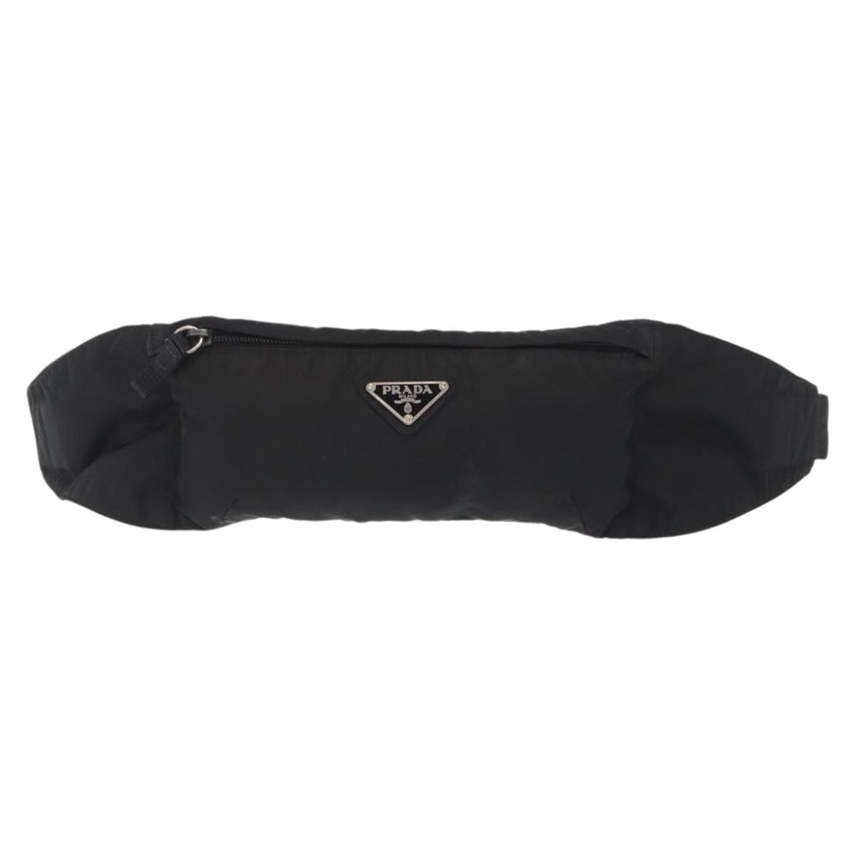 Prada PRADA Waist bag Nylon Black Authentic 171943
