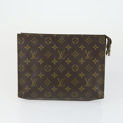 Louis Vuitton LOUIS VUITTON Monogram Clutch Bag 3 Set LV Authentic bs33347