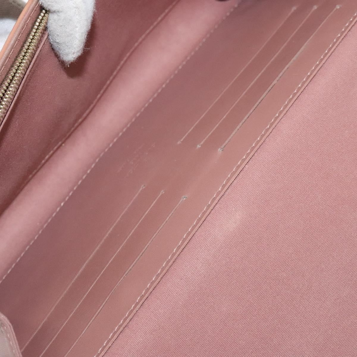 Louis Vuitton LOUIS VUITTON Vernis Rossmore MM Shoulder Bag Rose Velours M91589 LV Authentic 127784