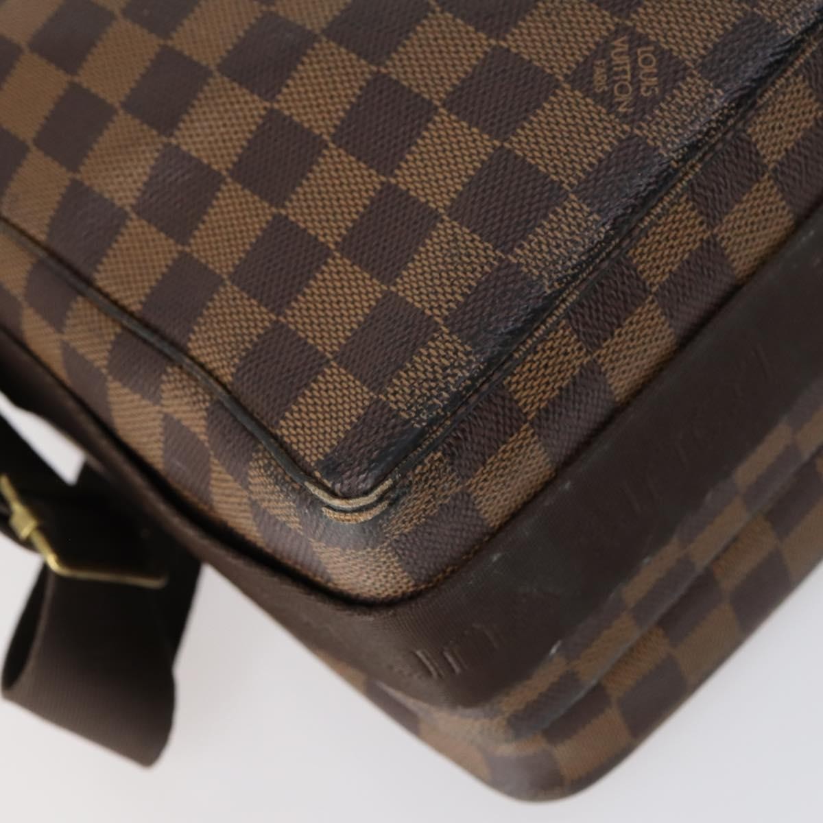 Louis Vuitton LOUIS VUITTON Damier Ebene Broadway Shoulder Bag N42270 LV Authentic 153027