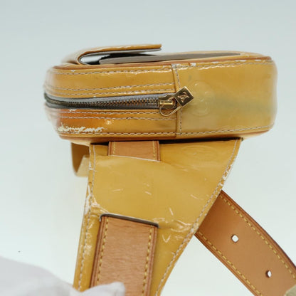 Louis Vuitton LOUIS VUITTON Monogram Vernis Fulton Waist bag Gris M91041 LV Authentic 93161