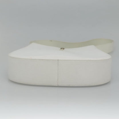 Salvatore Ferragamo Salvatore Ferragamo Shoulder Bag Leather White Authentic bs23066