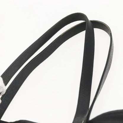 Prada PRADA Tote Bag Nylon Black Silver Authentic 160717