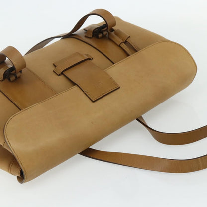 Gucci GUCCI Hand Bag Leather Beige 101287 Authentic 177601