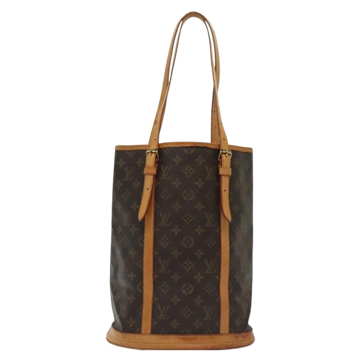 Louis Vuitton LOUIS VUITTON Monogram Bucket GM Shoulder Bag M42236 LV Authentic 138021
