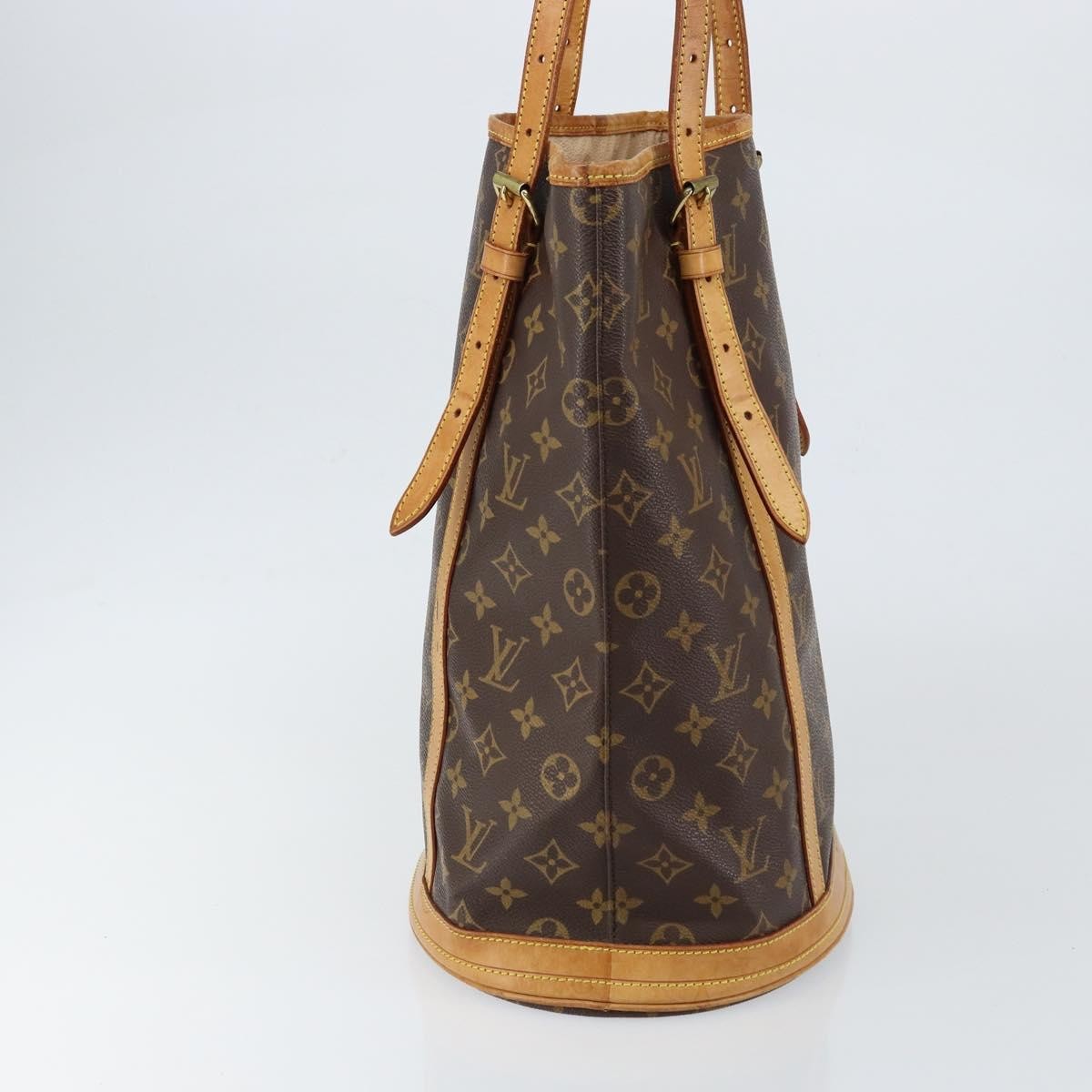 Louis Vuitton LOUIS VUITTON Monogram Bucket GM Shoulder Bag M42236 LV Authentic gh1032