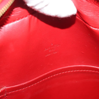 Louis Vuitton LOUIS VUITTON Monogram Vernis Sutton Hand Bag Red Rouge M91080 LV Authentic bs34724