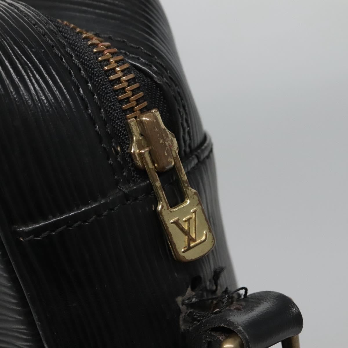 Louis Vuitton LOUIS VUITTON Epi Trocadero 27 Shoulder Bag Black M52312 LV Authentic 136635