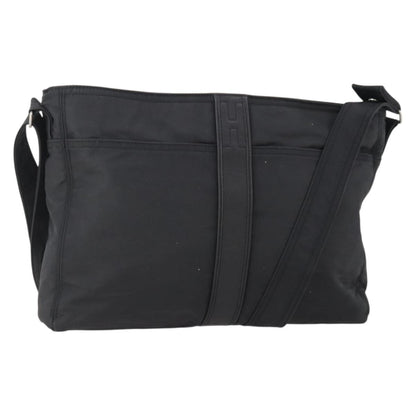 Hermès Hermès HERMES Acapulco Basas MM Shoulder Bag Nylon Black Authentic BAZ192