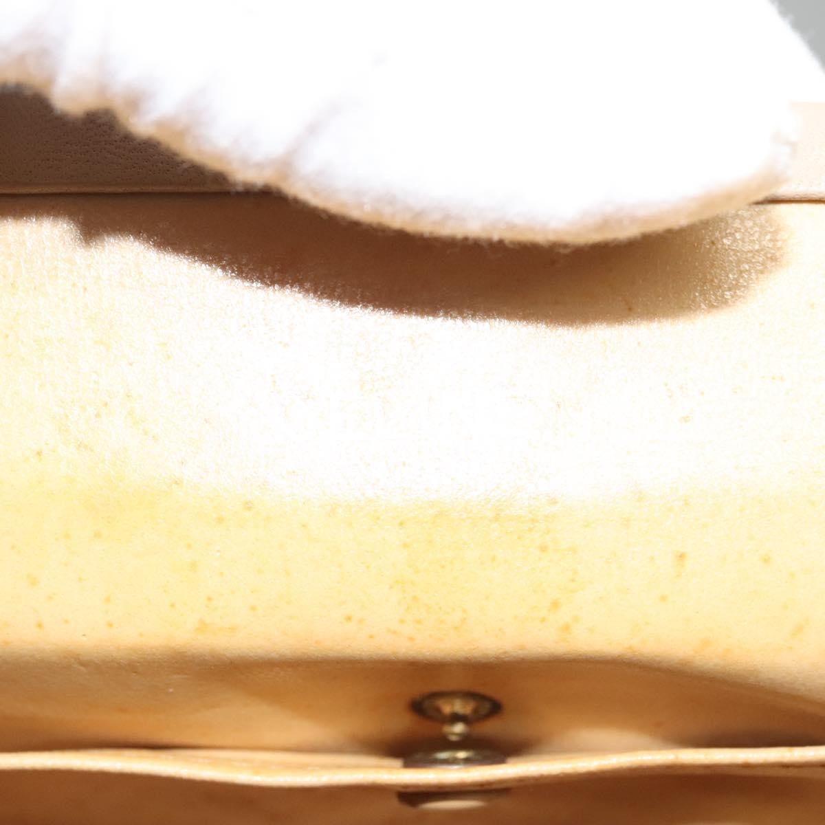 Celine CELINE Hand Bag Leather Beige Authentic 117663