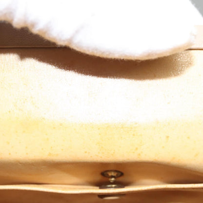 Celine CELINE Hand Bag Leather Beige Authentic 117663
