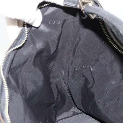 Gucci GUCCI Shoulder Bag Nylon Black Silver 001 1955 3444 Authentic 175342