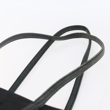 Prada PRADA Hand Bag Nylon Black Silver Authentic 154514