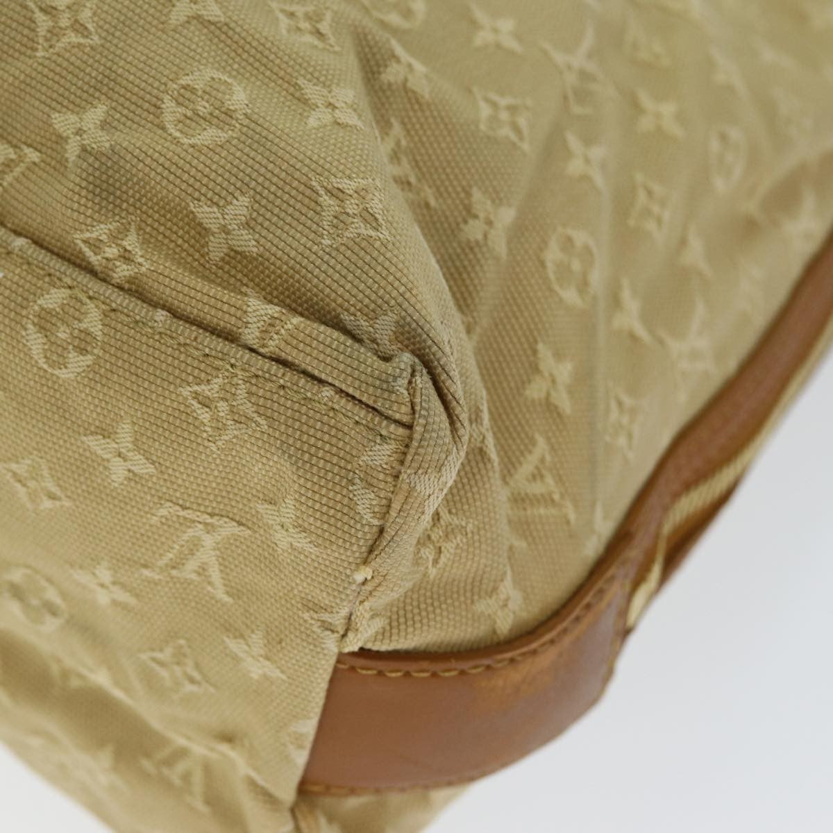 Louis Vuitton LOUIS VUITTON Monogram Mini Kabamari Kate Tote Bag Beige M92492 LV Authentic 73754