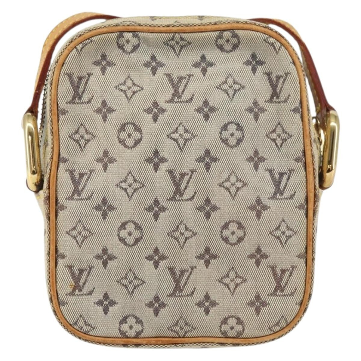 Louis Vuitton LOUIS VUITTON Monogram Mini Juliet PM Shoulder Bag Blue M92005 LV Authentic 157379