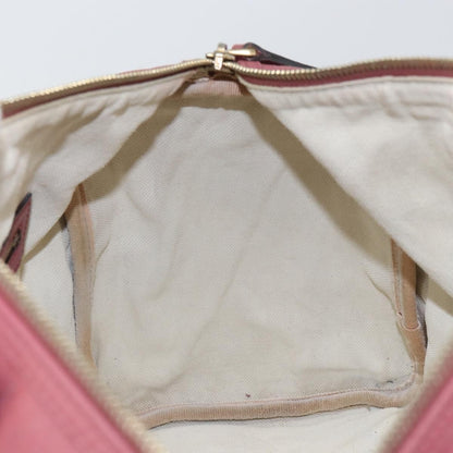Gucci GUCCI GG Implementation Boston Bag PVC Gold Pink 193603 Authentic 166330