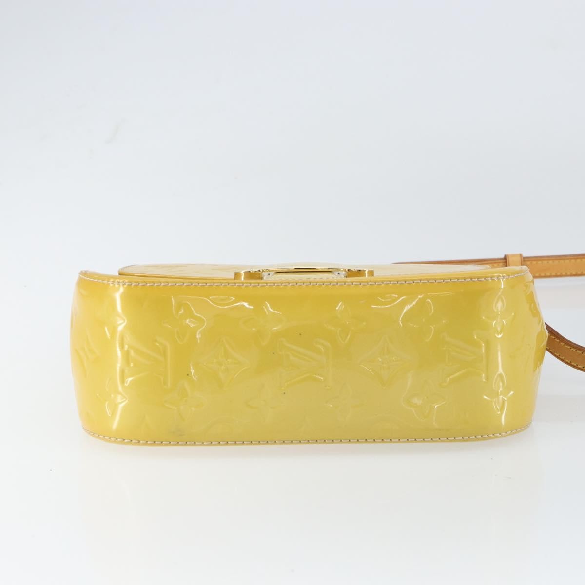 Louis Vuitton LOUIS VUITTON Vernis Bell Flower GM Shoulder Bag Broncorail M91706 Authentic BA9045