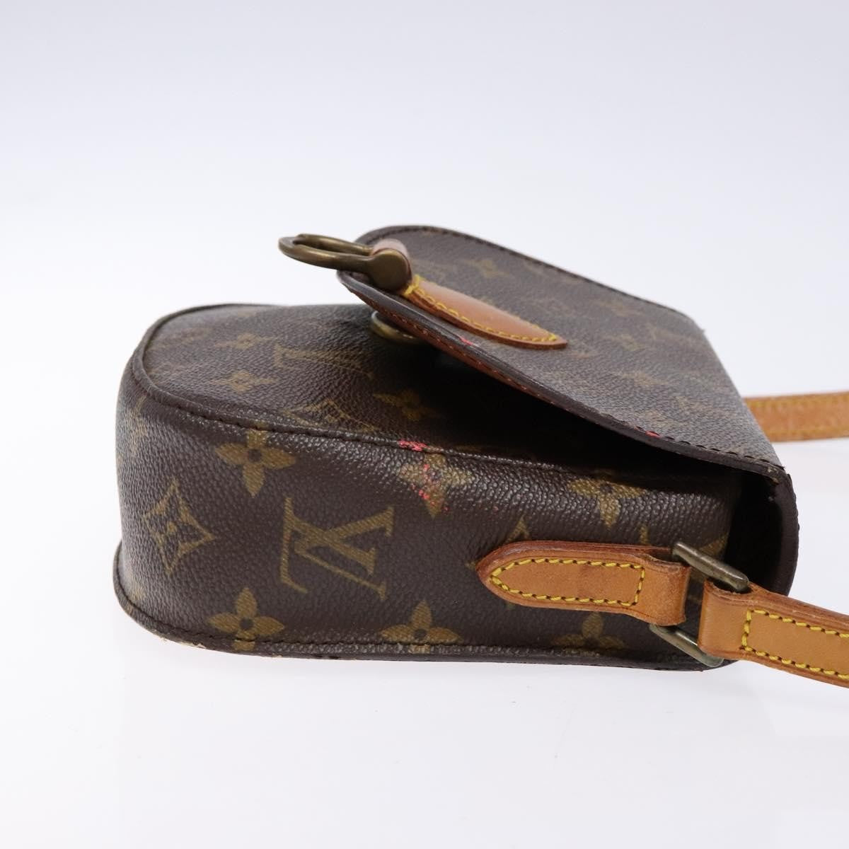 Louis Vuitton LOUIS VUITTON Monogram Saint Cloud PM Shoulder Bag M51244 LV Authentic ep10227