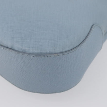Salvatore Ferragamo Salvatore Ferragamo Gancini Shoulder Bag Leather Light Blue Silver Authentic fm5224