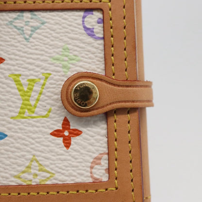 Louis Vuitton LOUIS VUITTON Multicolor Porto Photo 4 Vole Photo Case White M58005 Authentic BAZ610V Bag
