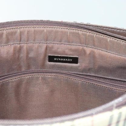 Burberry BURBERRY Nova Check Tote Bag Canvas Beige Authentic 56398