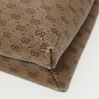 Gucci GUCCI Micro GG Supreme Shoulder Bag PVC Beige Gold 49 007 5548 Authentic th5401