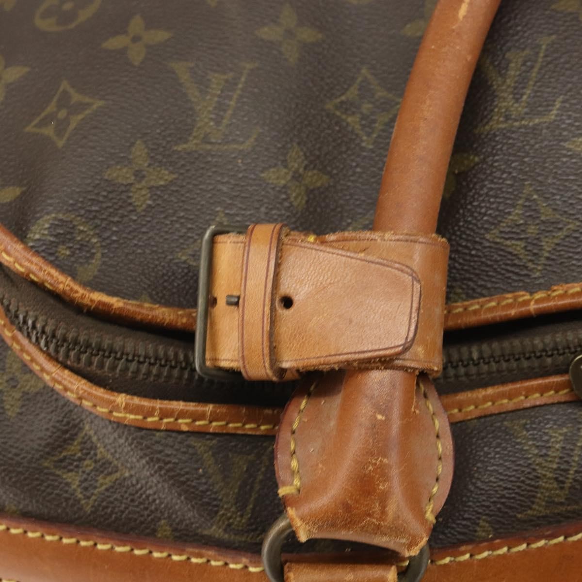 Louis Vuitton LOUIS VUITTON Monogram Sac Chassour 45 Boston Bag M41922 LV Authentic ka2167