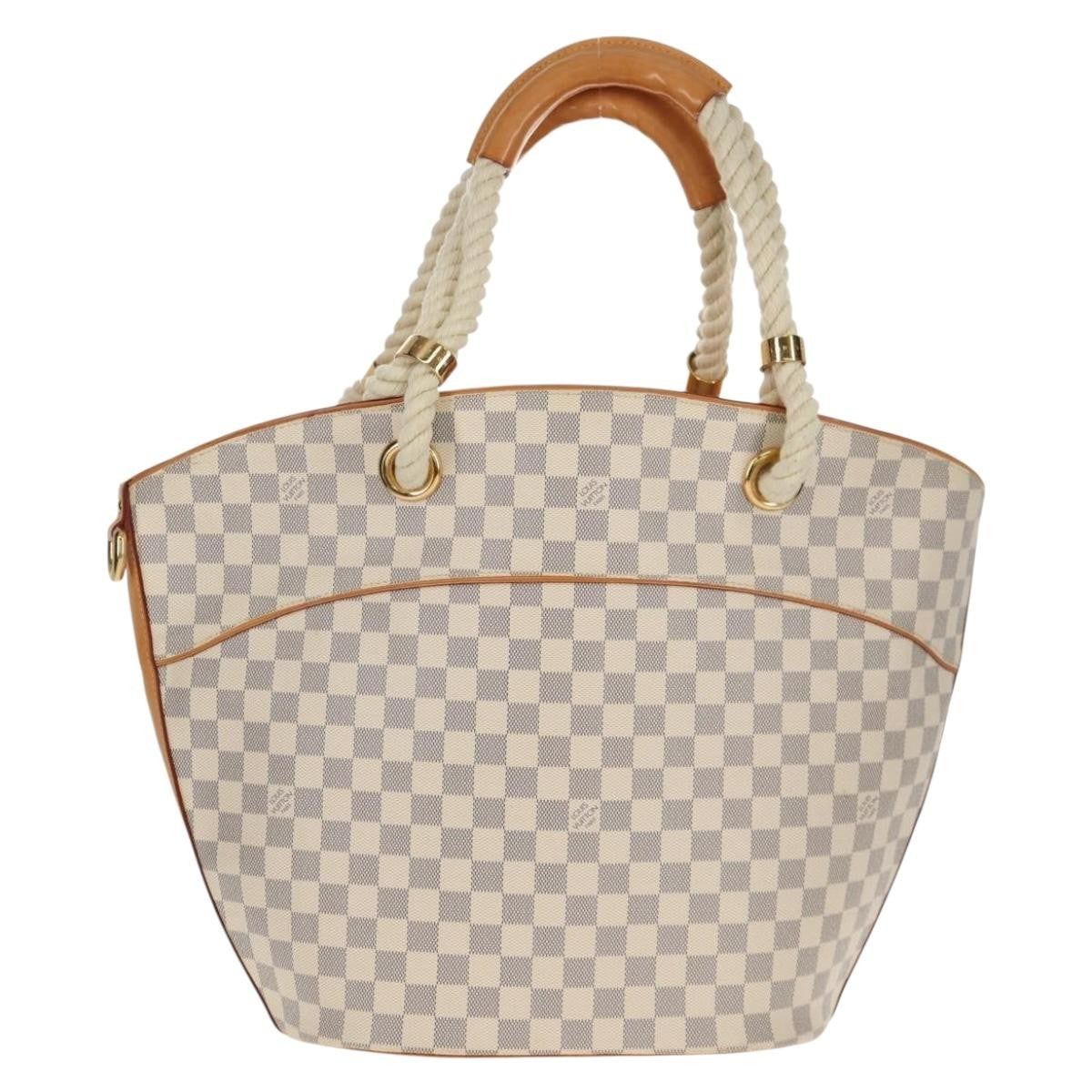 Louis Vuitton LOUIS VUITTON Damier Azur Pombronn PM Shoulder Bag N48057 LV Authentic 140201V
