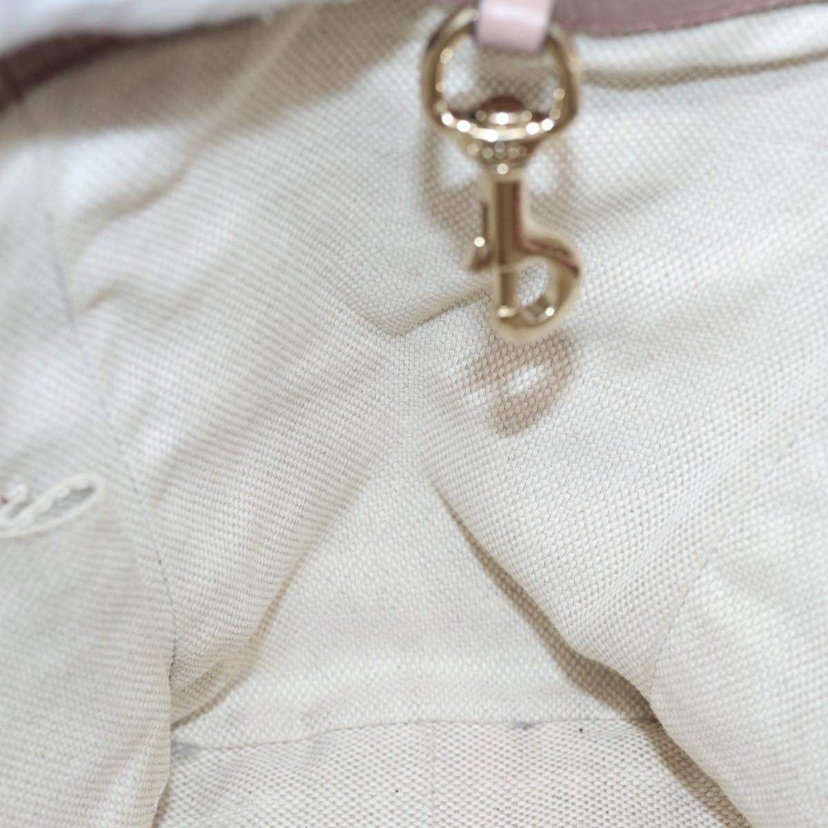 Gucci GUCCI Soho Hand Bag Leather 2way Gold Pink 336751 Authentic am6760
