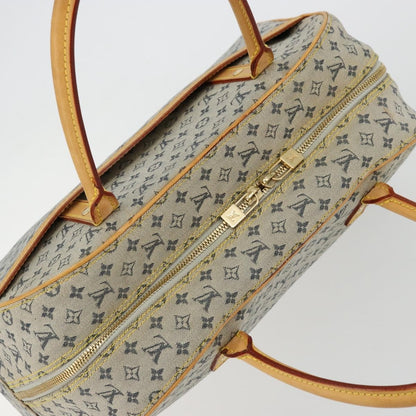 Louis Vuitton LOUIS VUITTON Monogram Mini Marie Hand Bag Blue M92003 LV Authentic ep14206