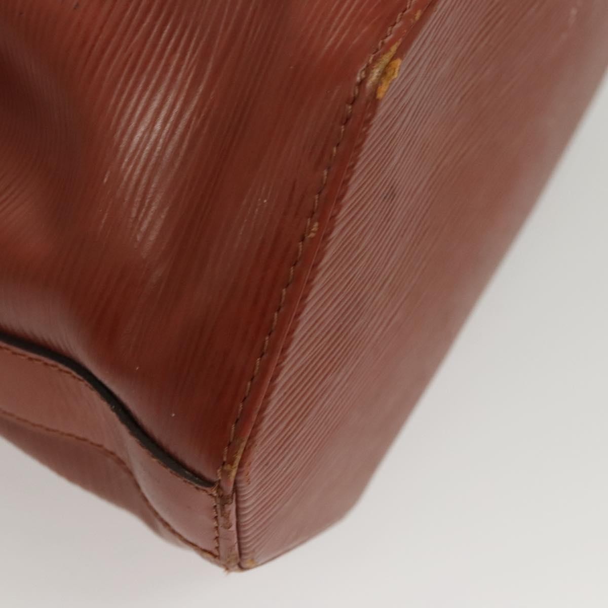 Louis Vuitton LOUIS VUITTON Epi Sac Depaule GM Shoulder Bag Brown M80193 LV Authentic 123400