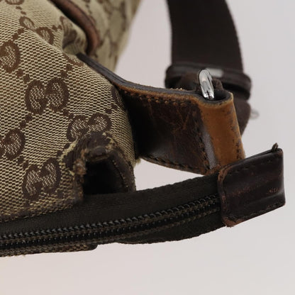 Gucci GUCCI GG Supreme GG Crystal GG Canvas Bag PVC 4 Set Navy Beige Authentic YKZ424