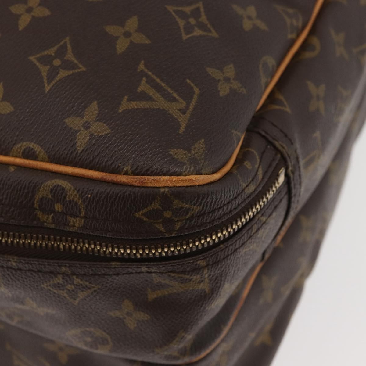 Louis Vuitton LOUIS VUITTON Monogram Alize 24H Boston Bag M41399 LV Authentic 142638