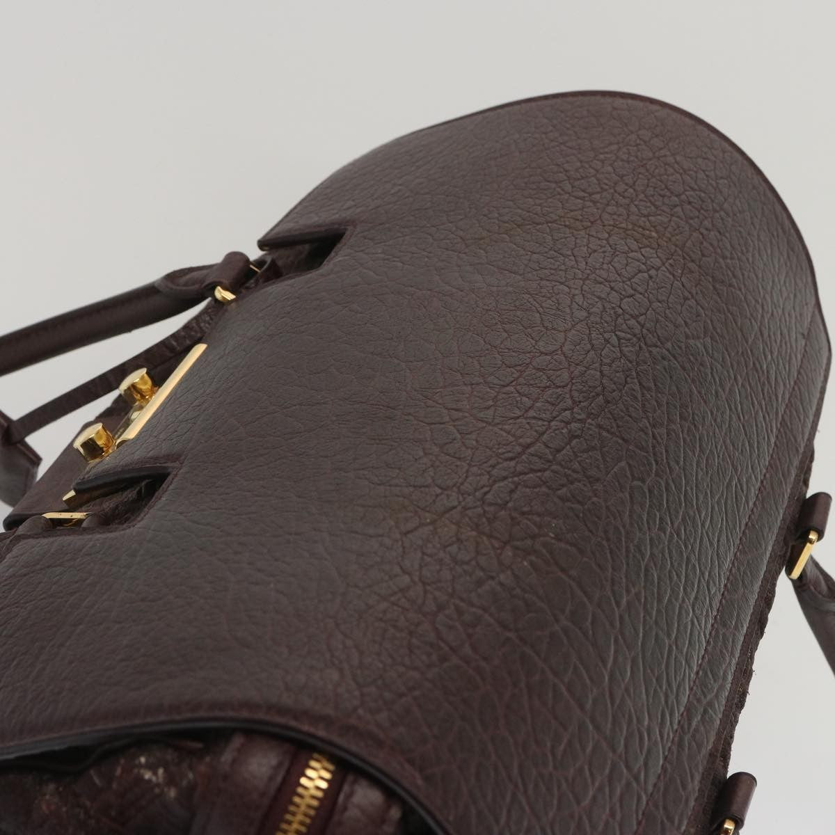 Louis Vuitton LOUIS VUITTON Monogram Volupte Psyche Hand Bag 2way Bordeaux M93475 Authentic bs12168