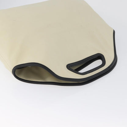 Loewe LOEWE Hand Bag Canvas Leather Beige Gold Authentic 174611