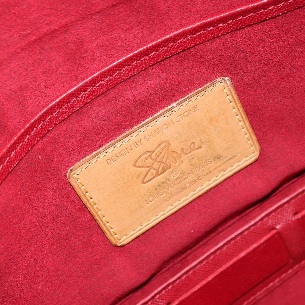 Louis Vuitton LOUIS VUITTON Monogram Sharon Stone Amphor Three Bag M47275 LV Authentic ka1177